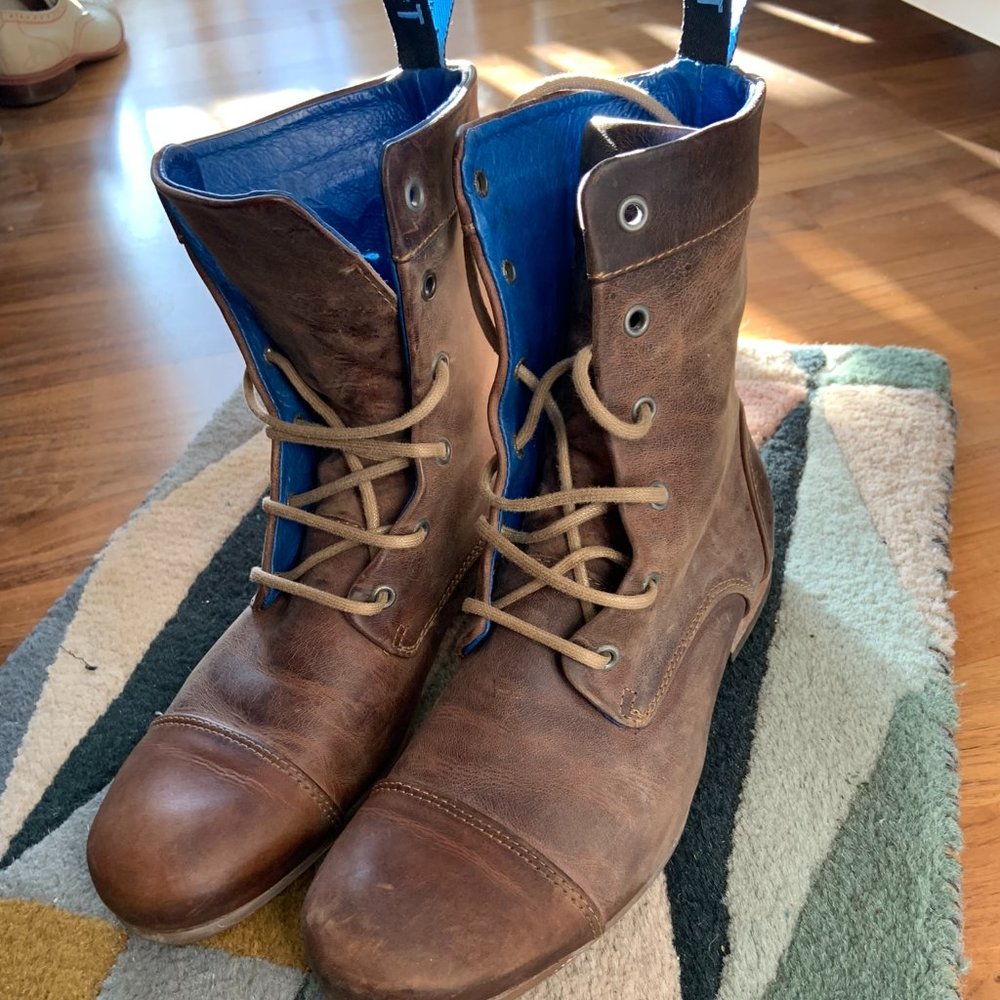 BBC Radio boot | Brown Atlas Leather